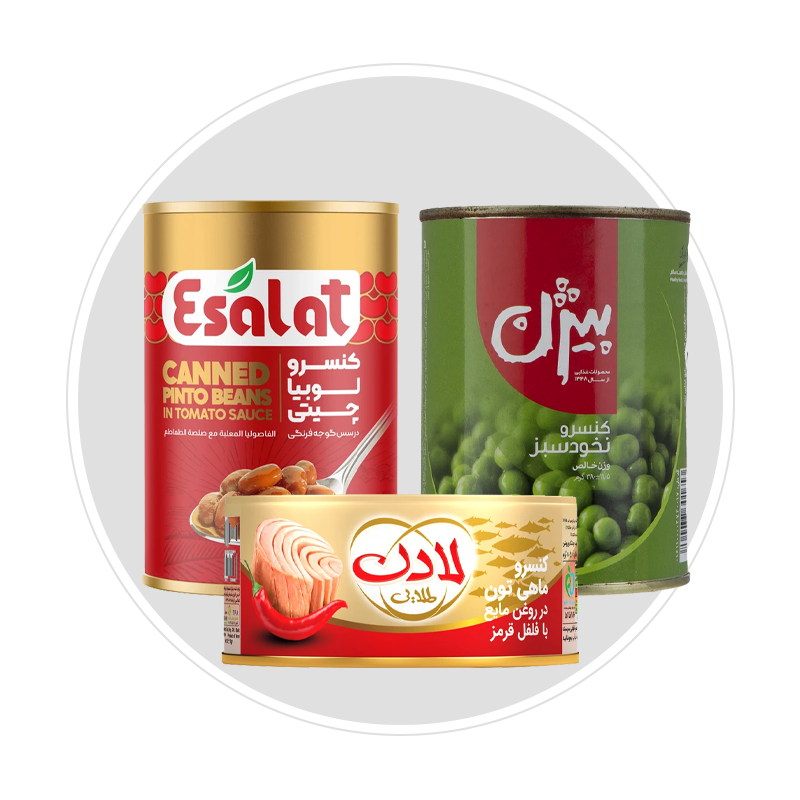 کنسرو و غذای آماده