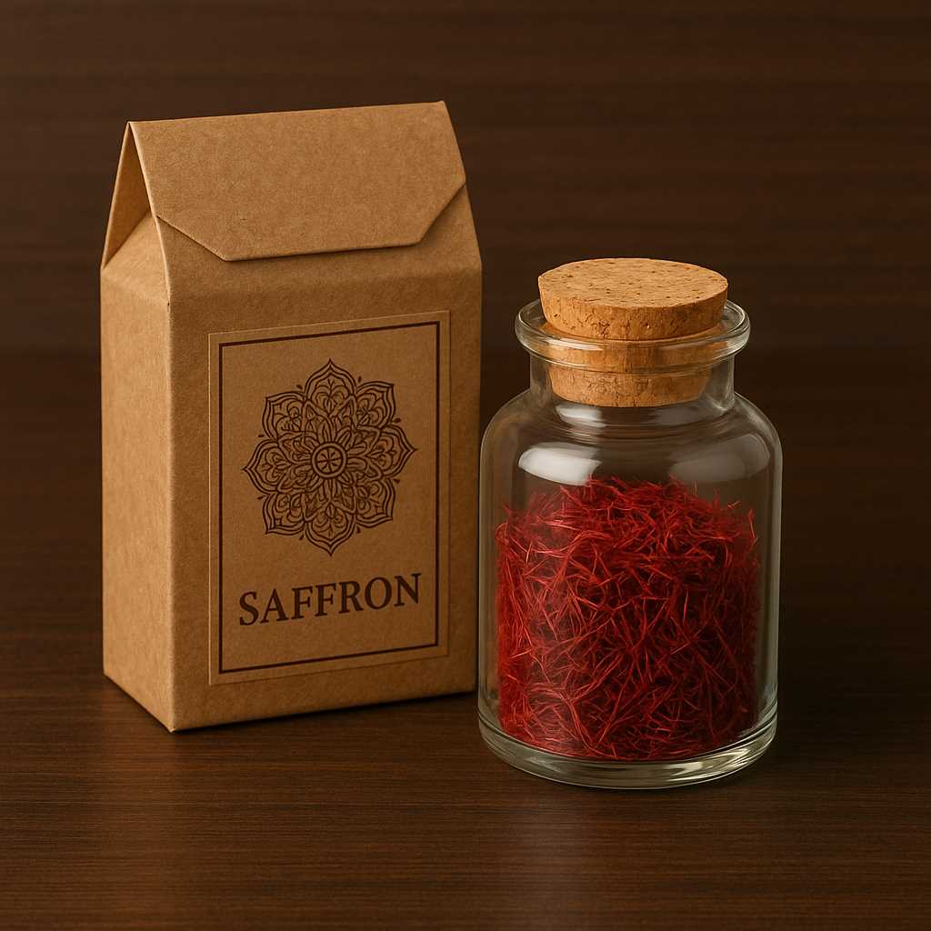 زعفران نیم گرمی