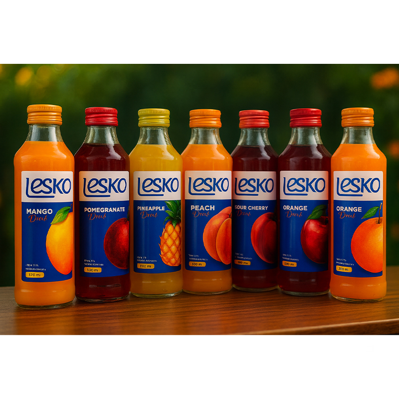 آبمیوه 320 شیشه لسکو نارگیل