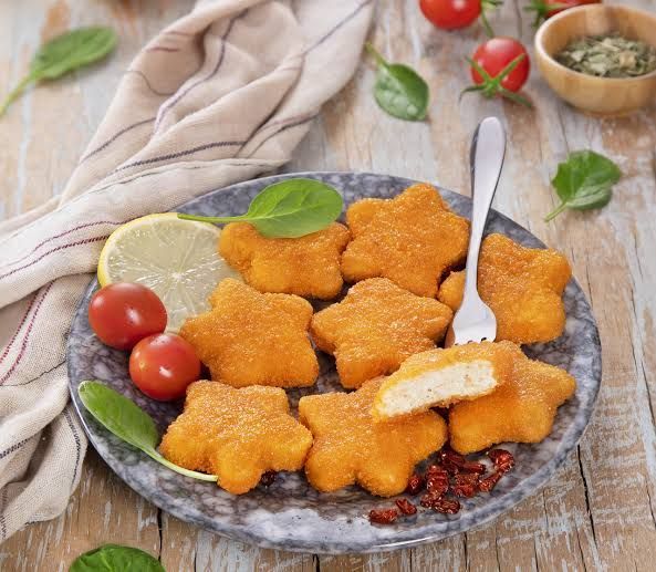 ناگت مرغ ستاره ای سوخاری فله کیمبال